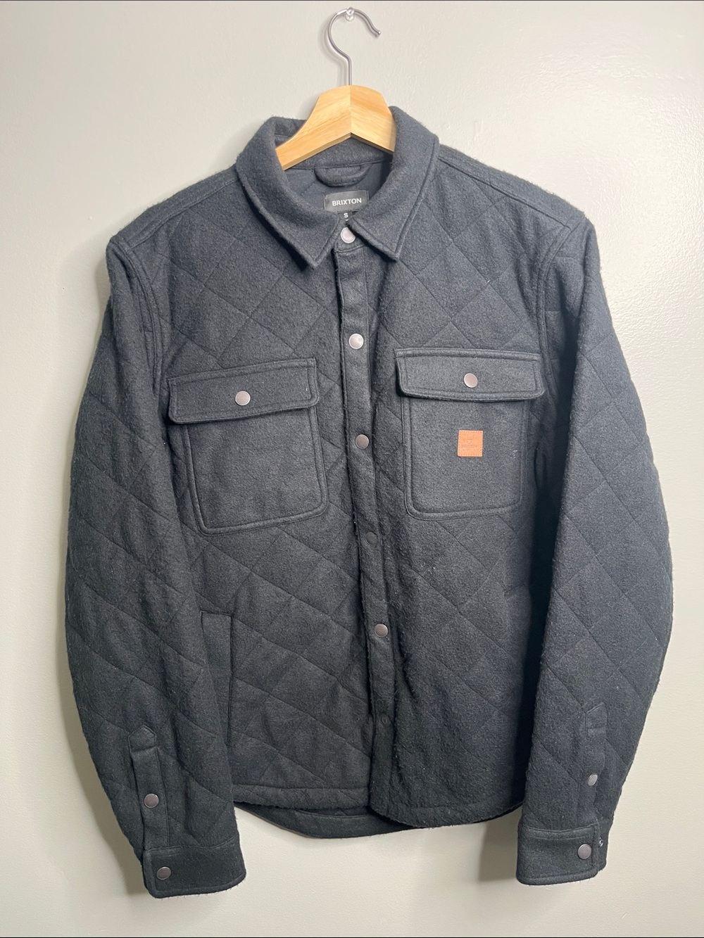 brixton mens coat size SMALL